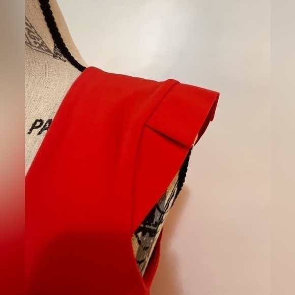 Forever 21 PARTY, WEDDING, CHRISTMAS, HOLIDAY, NEW YEARS, PEPLUM, RED DRESS - Picture 5 of 8